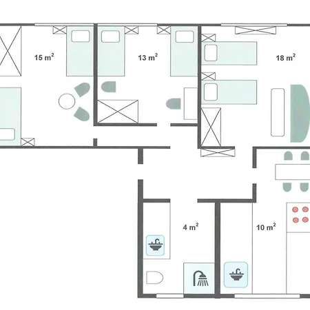 Appartement Szarotka *